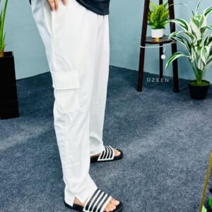 Low Cut Baggy 6 pocket (white)