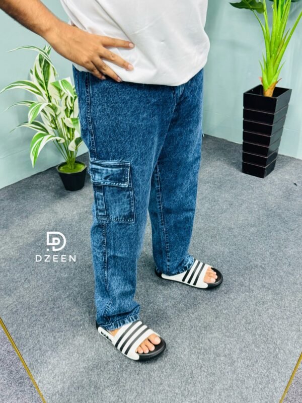 Cargo baggy Denim Jeans 104