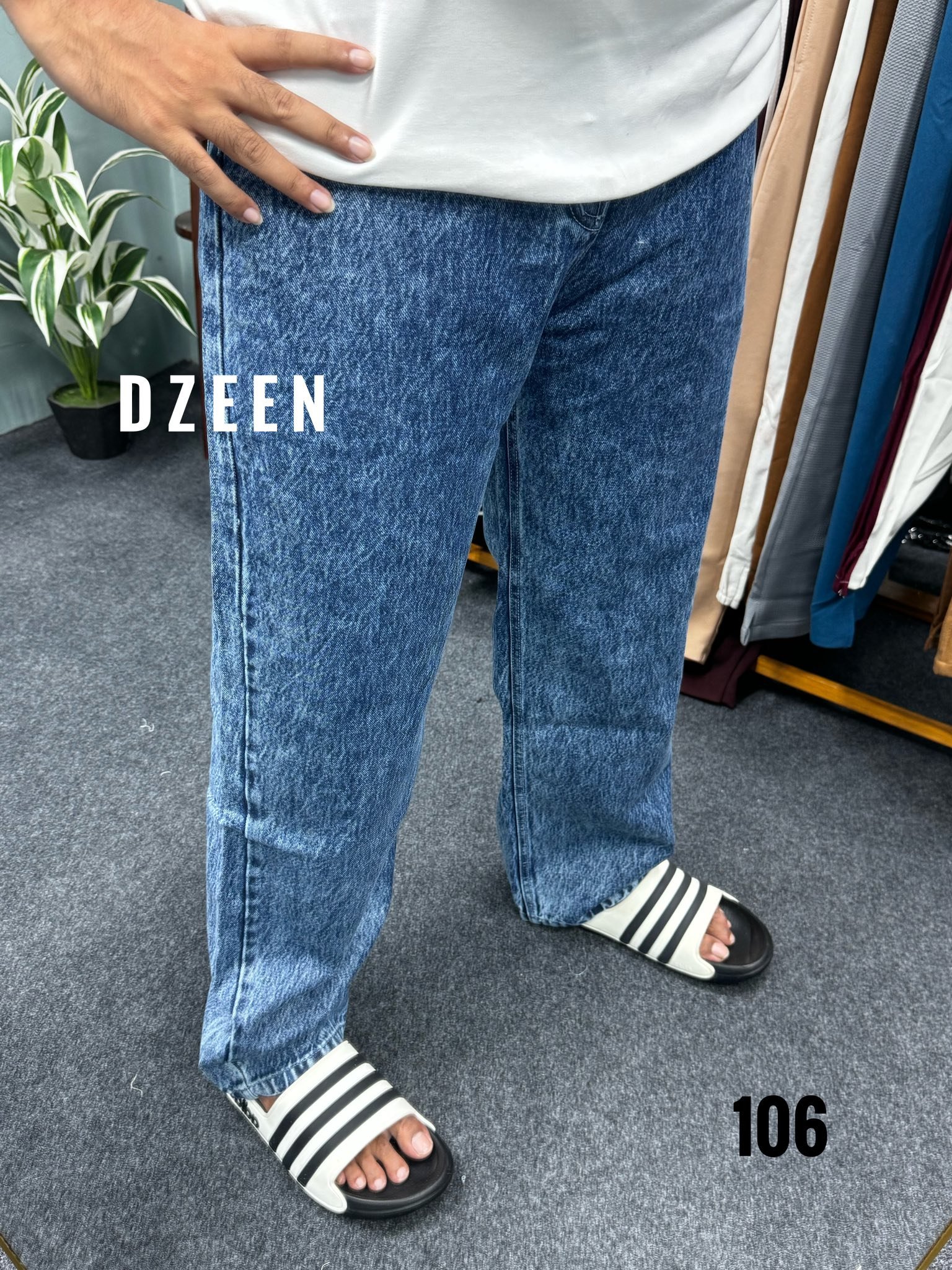 Cargo baggy Denim Jeans 106