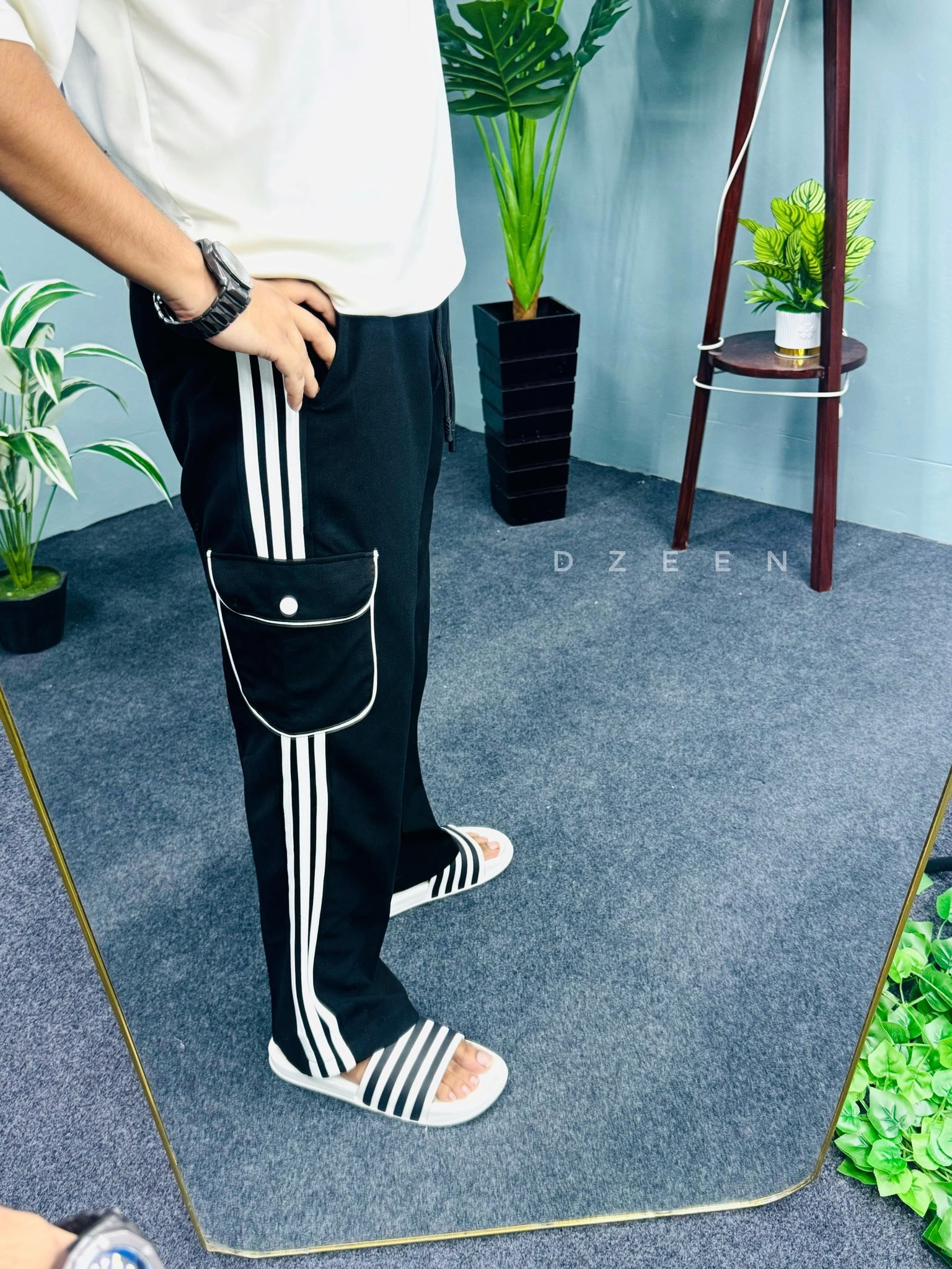 Baggy III Panel Pocket (BLACK)