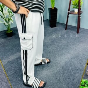 Baggy III Panel Pocket  (WHITE)