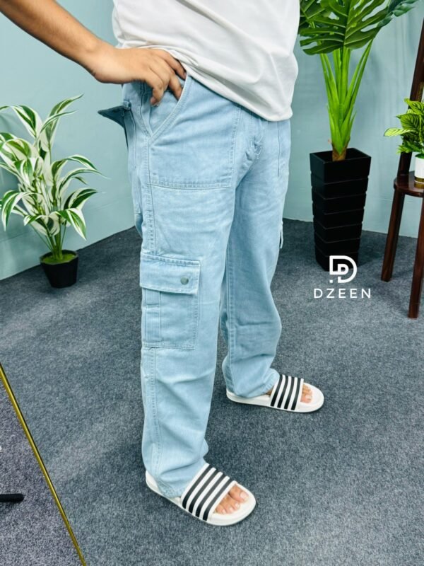 Cargo baggy Denim Jeans 102