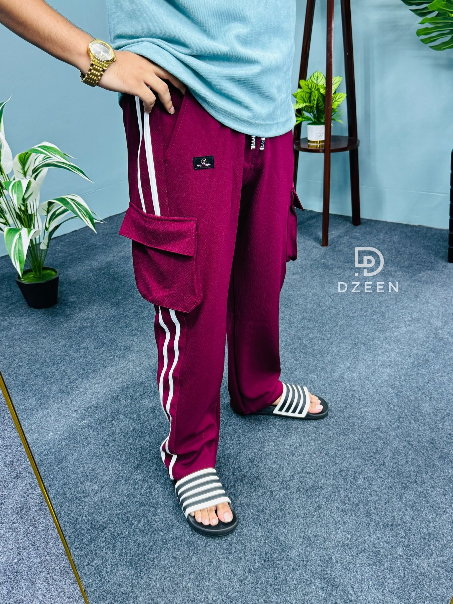Premium Baggy II Panel Pocket (Dark marron)