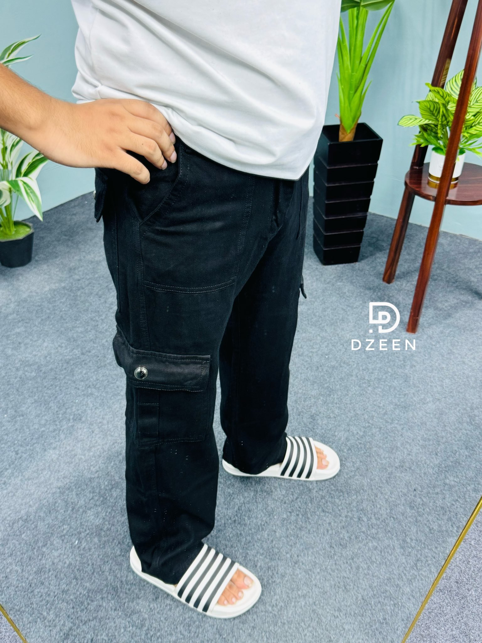 Cargo baggy Denim Jeans 101