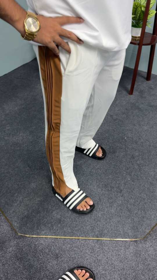 Low Cut Baggy (White-Brown)