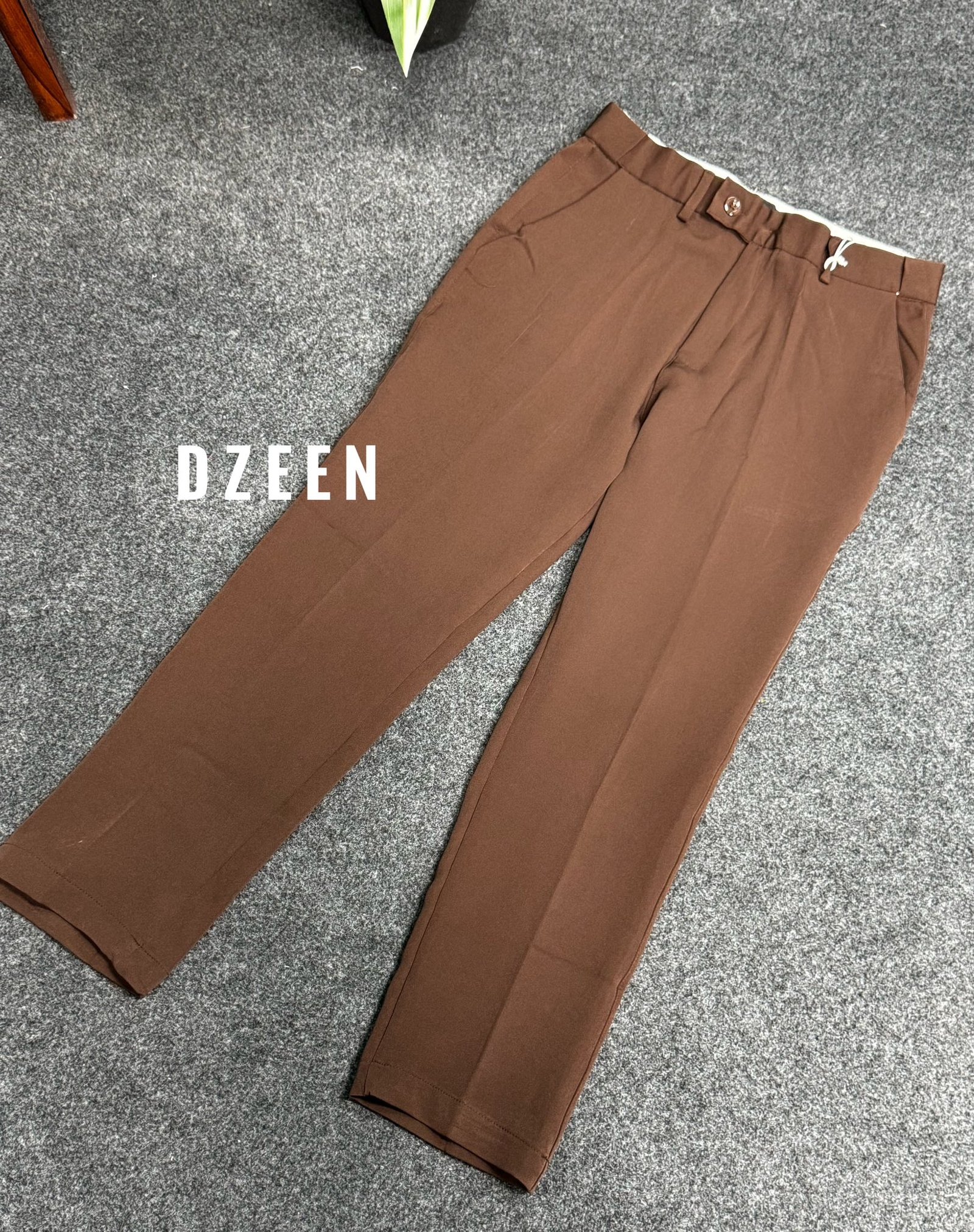 Adjustable Formal Pant (coffee)