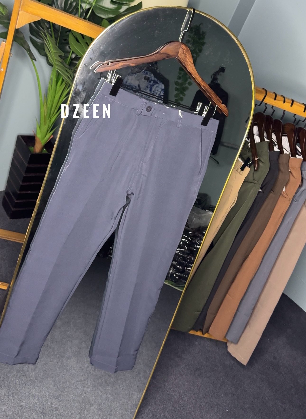 Adjustable Formal Pant (NAVY)