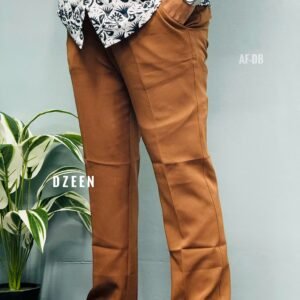 Adjustable Formal Pant (DARK BROWN)