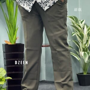 Adjustable Formal Pant (OLIVE)