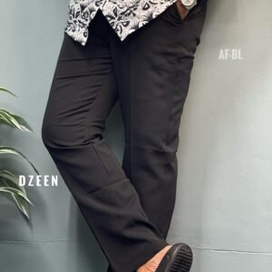 Adjustable Formal Pant (BLACK)