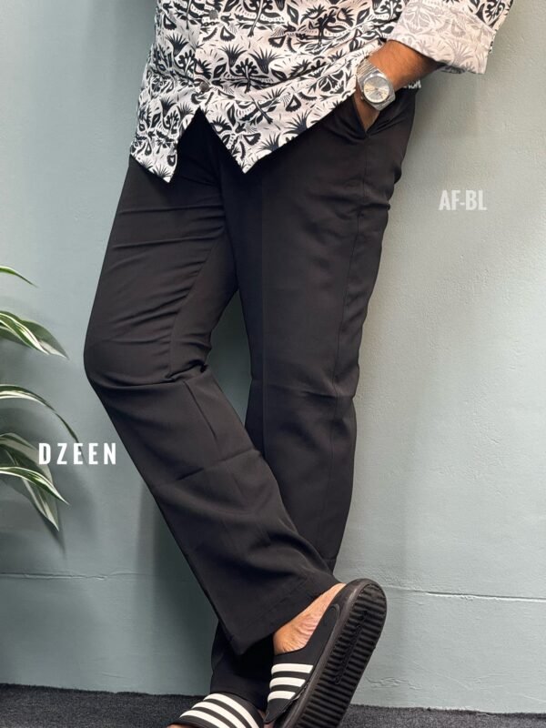 Adjustable Formal Pant (BLACK)