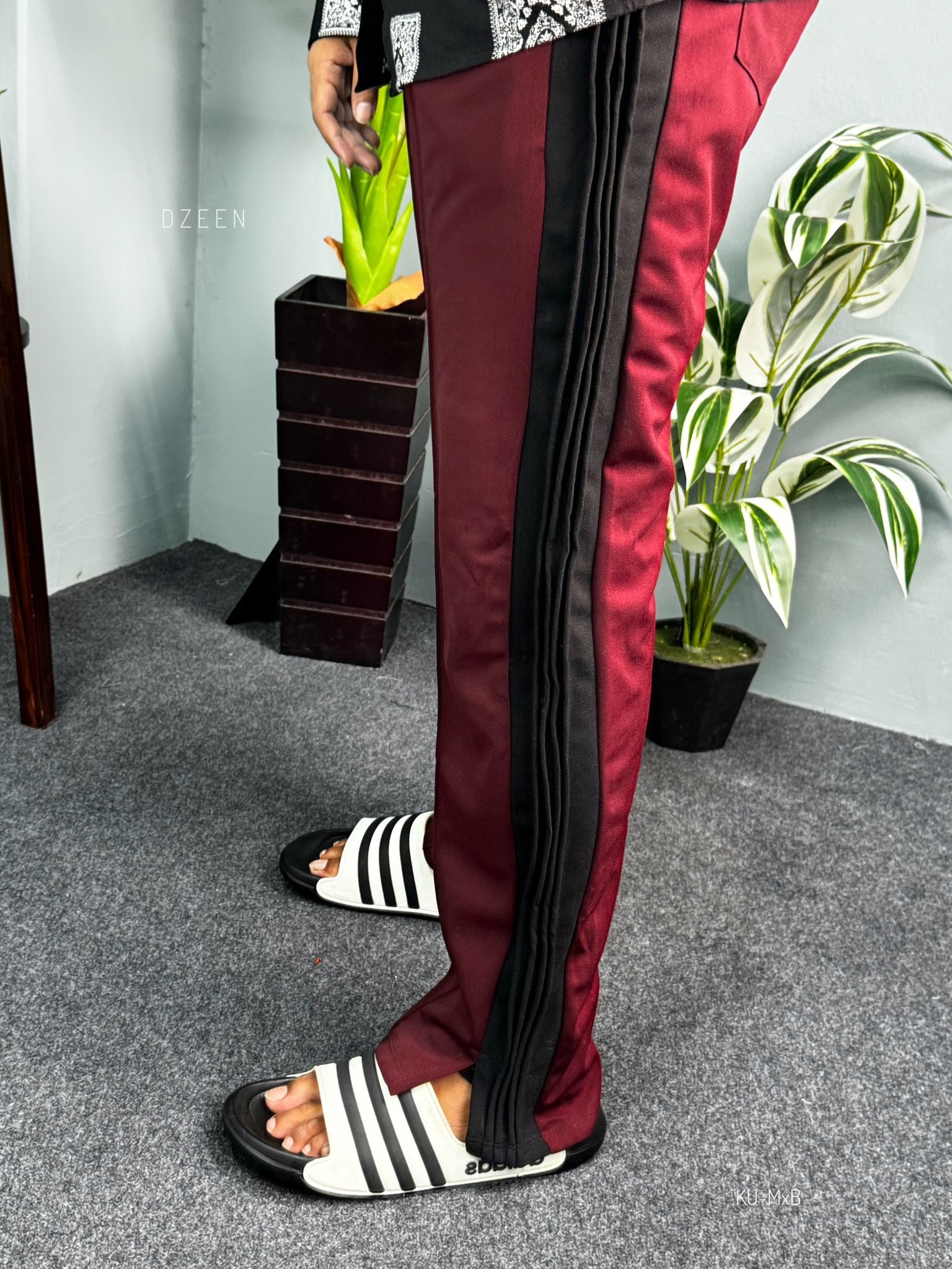 Low Cut Baggy  (Marron-black)