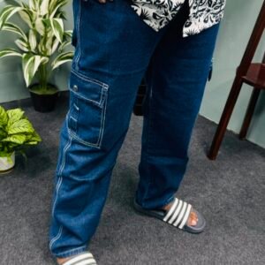 Cargo baggy Denim Jeans 138