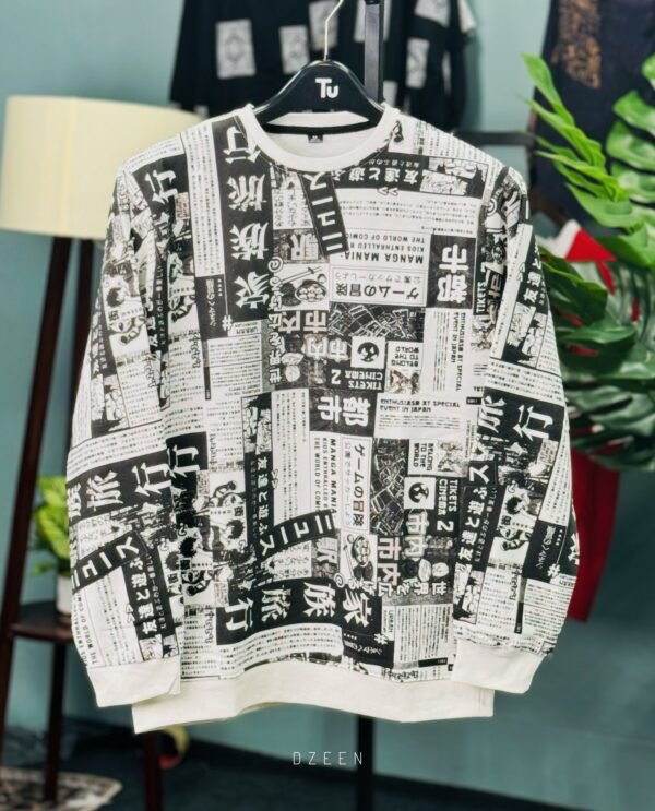 Premium full printed sweatshirt